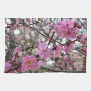 Rosa Cherry Blommar / Sakura / サ ク ラ(桜) Kökshandduk