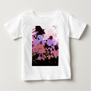 Rosa Cherry Blommar Tee Shirt