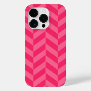 Rosa Chevron-Chic och skyddshölje