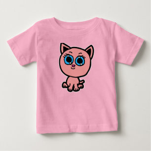 Rosa Chibi Kitty T Shirt