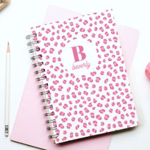 Rosa Chic Monogram Namn första bärbara dator