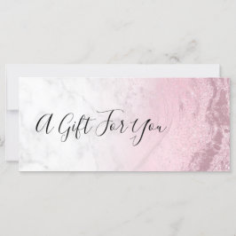 Rosa chick ro guld glitter marble makup artist