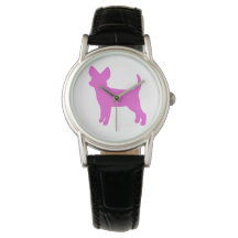 Rosa Chihuahua Watch