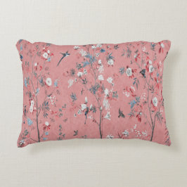 Rosa Chinoiserie accent Pillow Prydnadskudde