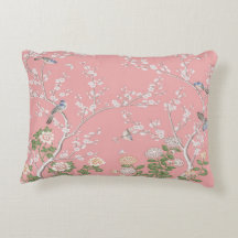 Rosa Chinoiserie accent Pillow