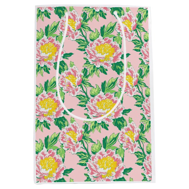 Rosa Chinoiserie Blommigt (Framsidan)