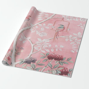 Rosa Chinoiserie China Decoupage Presentpapper