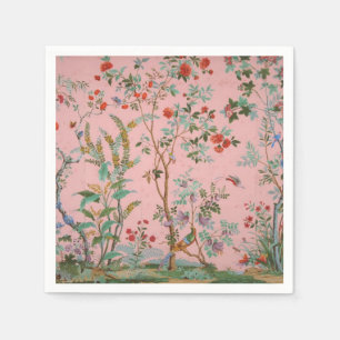 Rosa Chinoiserie Decoupage Pappersservett