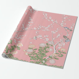 Rosa Chinoiserie Decoupage Presentpapper