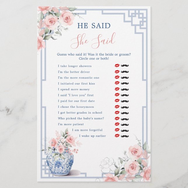  Rosa Chinoiserie Ginger Burk (Framsida)