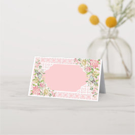 Rosa Chinoiserie Trianon Placeringskort