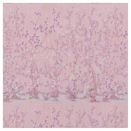 Rosa Chinoiserie Tyg