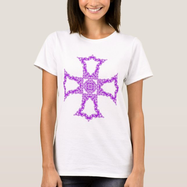 Rosa Christian Kor T Shirt (Framsida)