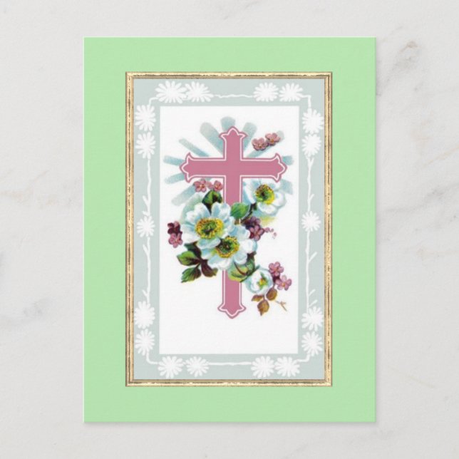 Rosa Christian Kor Vykort (Framsida)