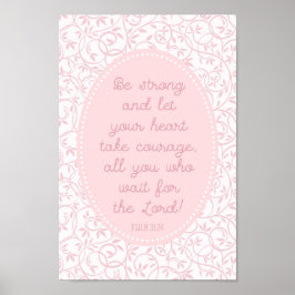 Rosa Christian Wall Decor Bild Modern Room Poster