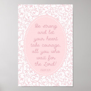 Rosa Christian Wall Decor Bild Modern Room Poster