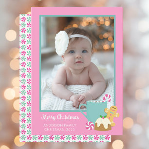 ROSA CHRISTMAS COOKIES OCH COCOCOA JULKORT