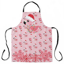 ROSA CHRISTMAS FLAMINGOS MED CHRISTMAS LJUS