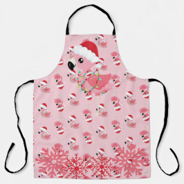 ROSA CHRISTMAS FLAMINGOS MED CHRISTMAS LJUS