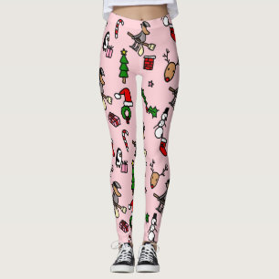 rosa christmas före ana leggings