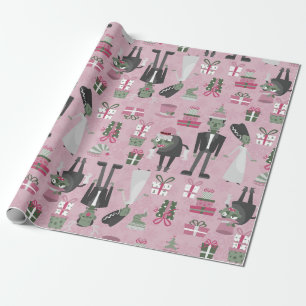 rosa christmas monster bride frankenstein presentpapper