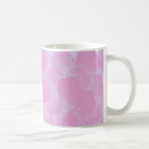 Rosa chroma steg blommuggen kaffemugg