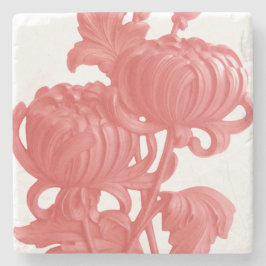 Rosa Chrysanthemum Stenunderlägg