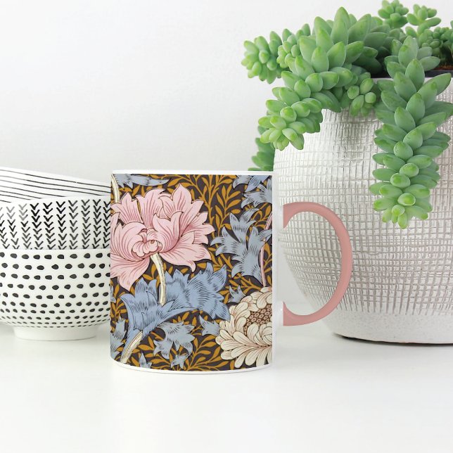 Rosa Chrysanthemum William Morris Mugg (Skapare uppladdad)
