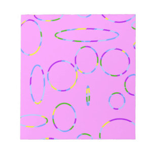 Rosa Circles Anteckningsblock