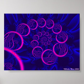 Rosa Circles Poster