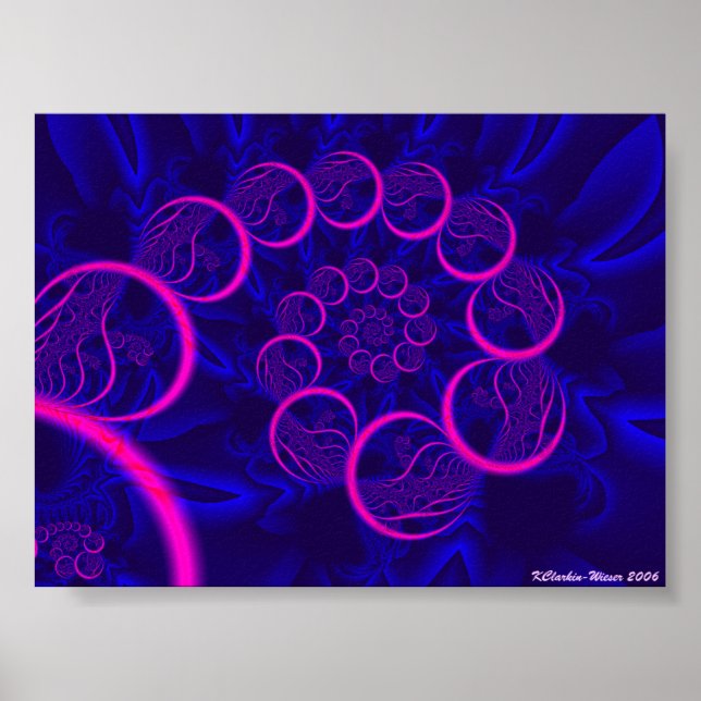 Rosa Circles Poster (Framsidan)