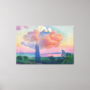 Rosa Cloud (1896) av Henri-Edmond Kor Canvastryck