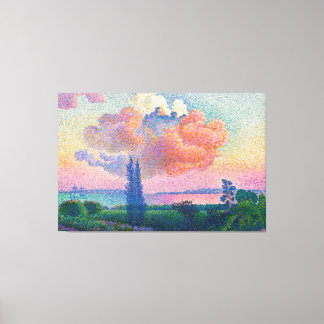 Rosa Cloud (1896) av Henri-Edmond Kor Canvastryck