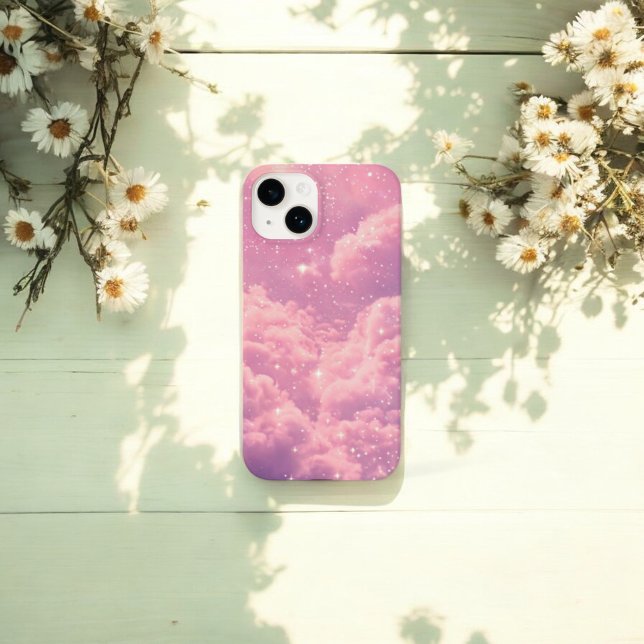 Rosa Cloud Aesthetic iphone case Dreamy Himmel Des (Skapare uppladdad)