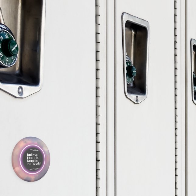 Rosa Cloud Light Ring Message Magnet (In Situ (Locker))