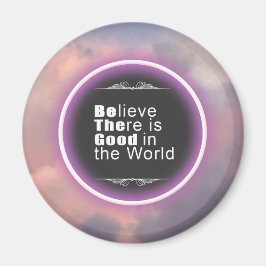 Rosa Cloud Light Ring Message Magnet