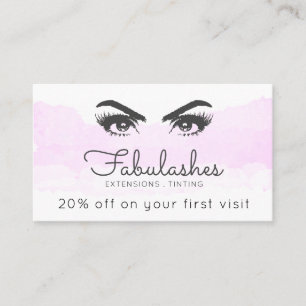 Rosa Cloud Makeup Artist Lash Services Rabattkort