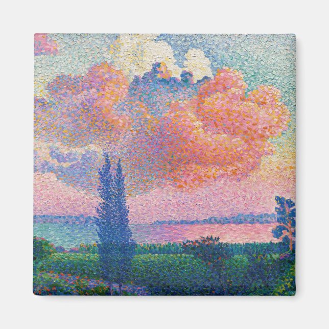 Rosa Cloud, målare av Henri-Edmond Kor Magnet (Framsidan)