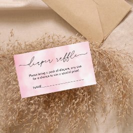 Rosa Cloud Nine Baby Shower-höljeskort för nio Tilläggskort