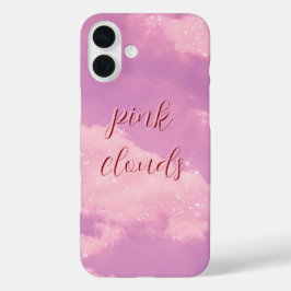 Rosa Clouds Monogrammed Fodral-Mate iPhone