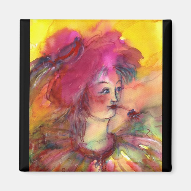 ROSA CLOWN MAGNET (Framsidan)