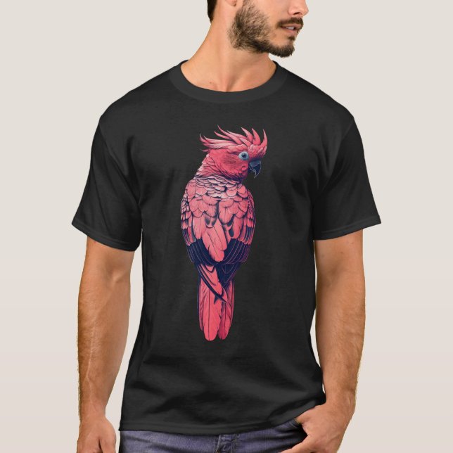 Rosa cockatoo t shirt (Framsida)