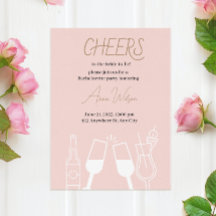 Rosa Cocktail Drinks Illustrated Möhippa