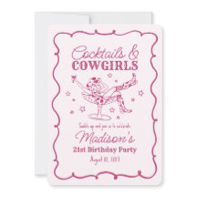 Rosa Cocktails and Cowgirl Nash Bash Birthday
