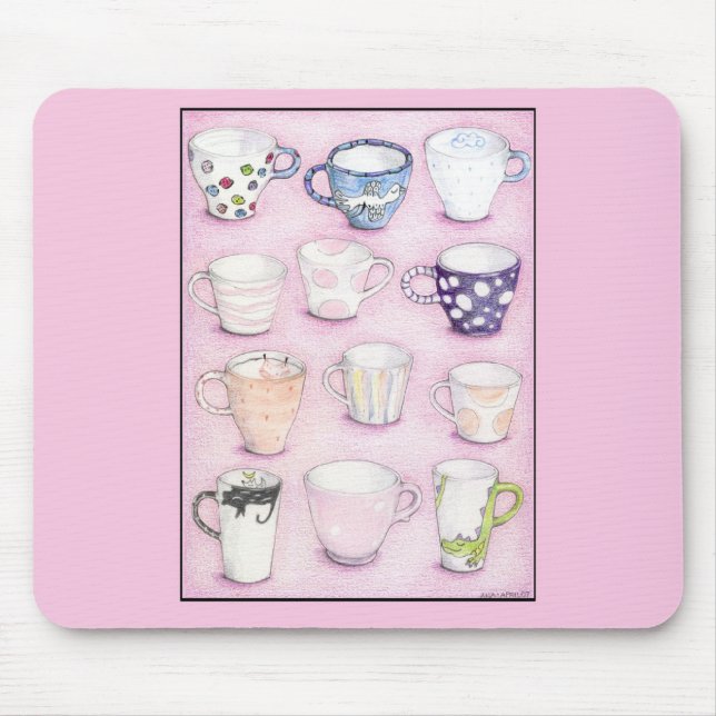 Rosa Collection Mousepad Musmatta (Framsidan)
