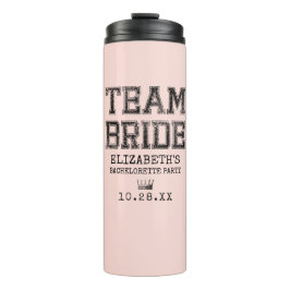 Rosa Collegiate Team Bride Bachelorette Party