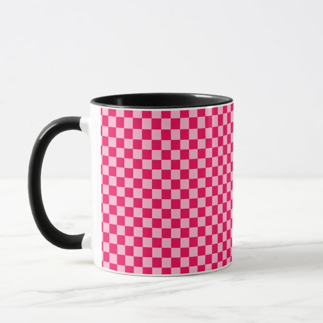 Rosa Combination Classic Checkerboard av STaylor Mugg (Vänster)