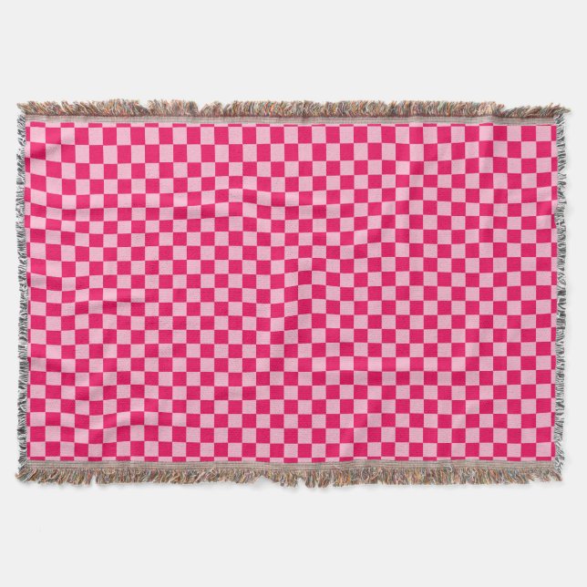 Rosa Combination Classic Checkerboard av STaylor Mysfilt (Framsidan)