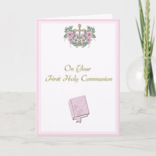 Rosa Communion Grattiss Kort