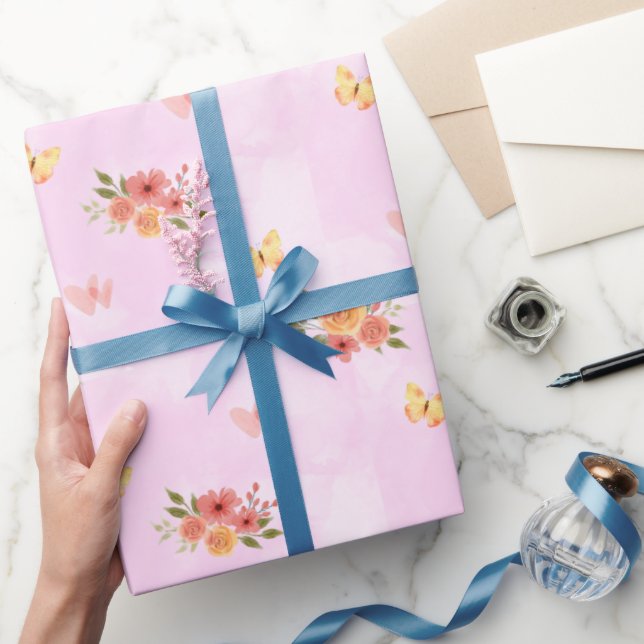 Rosa con Betas Blancas y Ramo de Flores Silvestres Presentpapper (Gifting)
